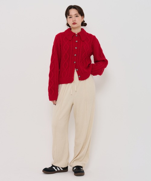 「TINA:JOJUN」 イージーパンツ M グレー レディース_画像9