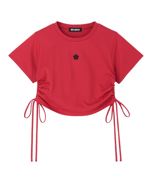 MARY QUANT（マリークヮント） tシャツ マリークワント サイドギャザー