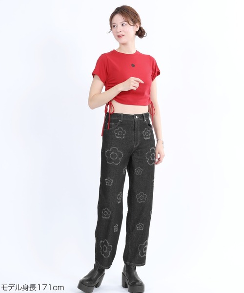MARY QUANT（マリークヮント） tシャツ マリークワント サイドギャザー