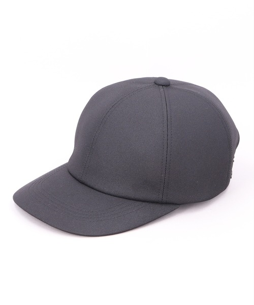 CA4LA(カシラ) ジェットキャップ　グレー/撥水/UVカット/洗える CA4LA（カシラ） uvカット キャップ 帽子 HK LUSTER BASE CAP REPL