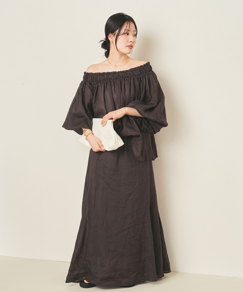 plage（プラージュ） ブラウス シャツ RAMY LINEN ブラウス レディース