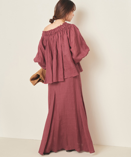 plage（プラージュ） ブラウス シャツ RAMY LINEN ブラウス レディース