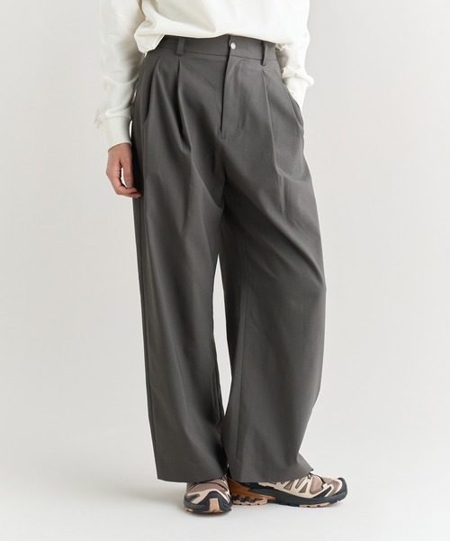 NANGA（ナンガ） パンツ WEATHER STRETCH TUCK PANTS W/ウェザー