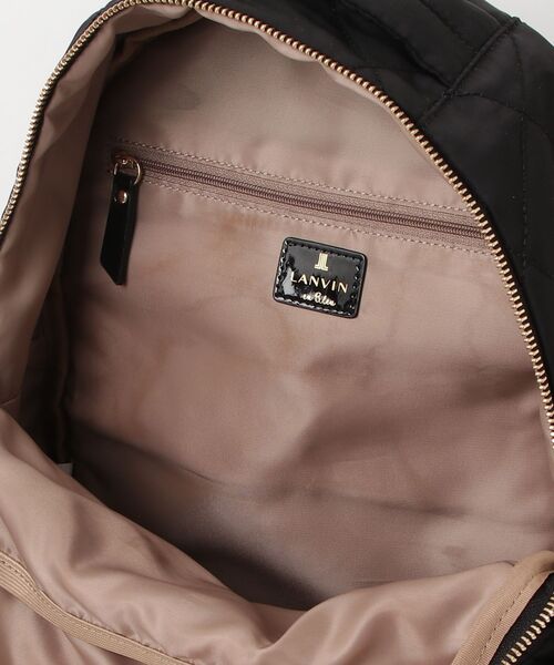 LANVIN en Bleu 「LANVIN Bleu」 リュック FREE ブラック レディース