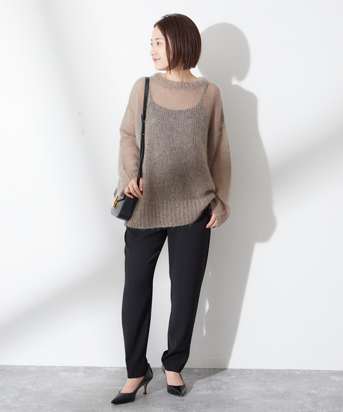 「journal standard L'essage」 イージーパンツ - ネイビー レディース_画像4