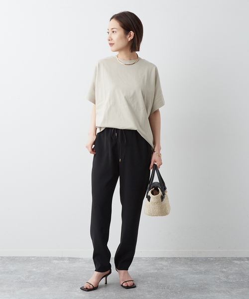 「journal standard L'essage」 イージーパンツ - ネイビー レディース_画像7