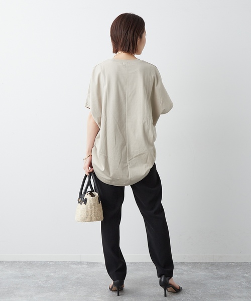 「journal standard L'essage」 イージーパンツ - ネイビー レディース_画像9