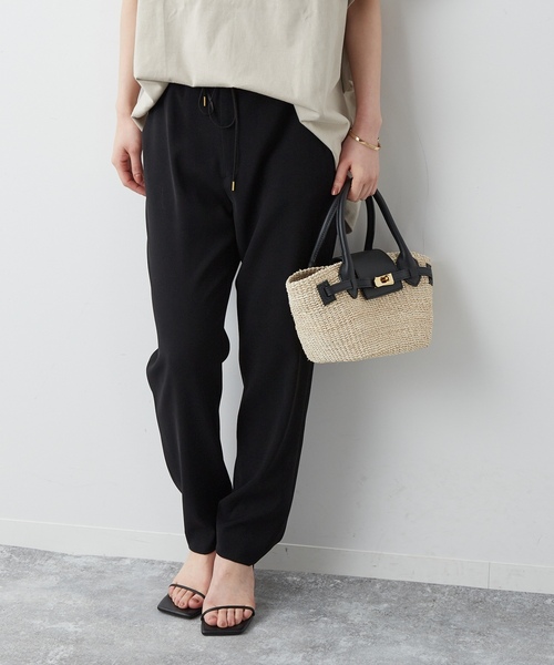 「journal standard L'essage」 イージーパンツ - ネイビー レディース_画像10
