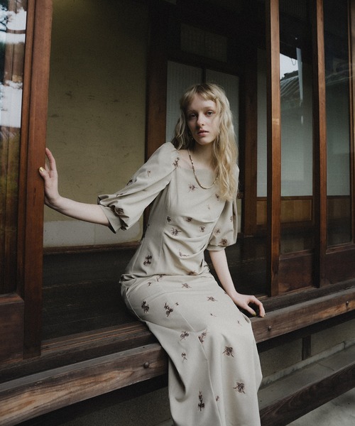 et.UNiVER ドレス Petal Embroidery Dress : ZOZOTOWN Yahoo!店 - 通販