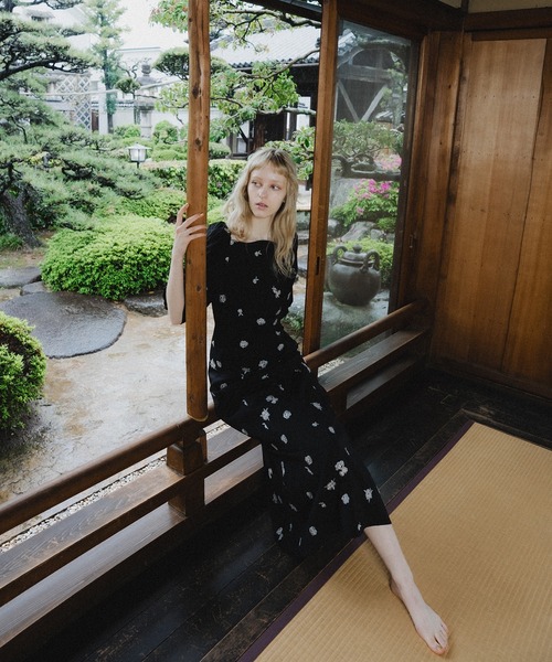 et.UNiVER ドレス Petal Embroidery Dress : ZOZOTOWN Yahoo!店 - 通販
