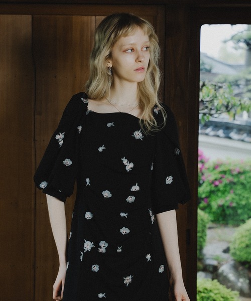 et.UNiVER ドレス Petal Embroidery Dress : ZOZOTOWN Yahoo!店 - 通販