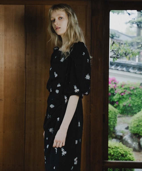 et.UNiVER ドレス Petal Embroidery Dress : ZOZOTOWN Yahoo!店 - 通販