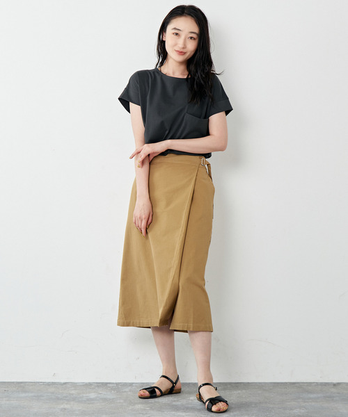 「MELROSE claire」 ロングスカート 3 ネイビー レディース_画像2