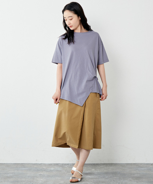 「MELROSE claire」 ロングスカート 3 ネイビー レディース_画像4