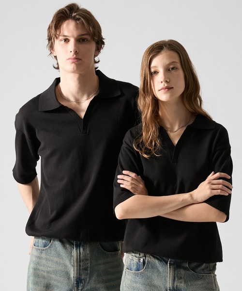 CLEL（クレイル） tシャツ 「CLEL」Giza Cotton Short Sleeve Skipper