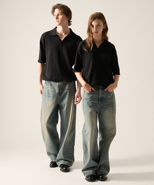 CLEL（クレイル） tシャツ 「CLEL」Giza Cotton Short Sleeve Skipper