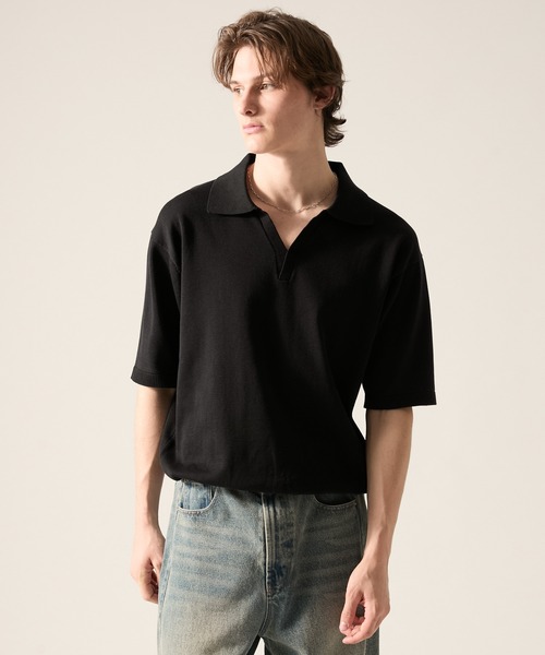 CLEL（クレイル） tシャツ 「CLEL」Giza Cotton Short Sleeve Skipper