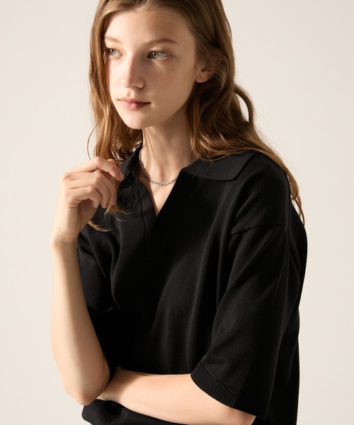 CLEL（クレイル） tシャツ 「CLEL」Giza Cotton Short Sleeve Skipper