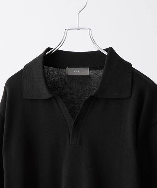 CLEL（クレイル） tシャツ 「CLEL」Giza Cotton Short Sleeve Skipper