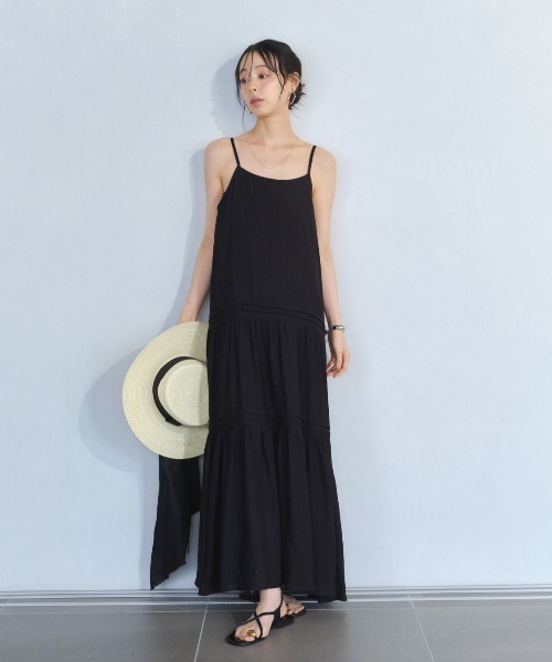 ワンピース ティアードキャミロングOP : ZOZOTOWN Yahoo!店 - 通販