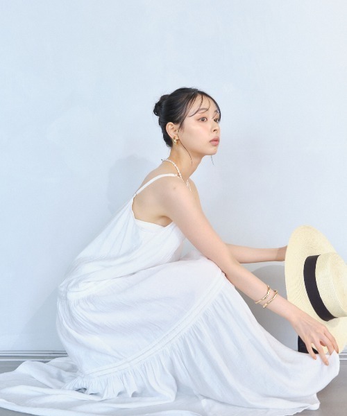 ワンピース ティアードキャミロングOP : ZOZOTOWN Yahoo!店 - 通販