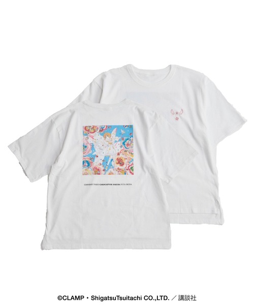 CONVERSE TOKYO tシャツ 「CLAMP」「カードキャプターさくら クリア