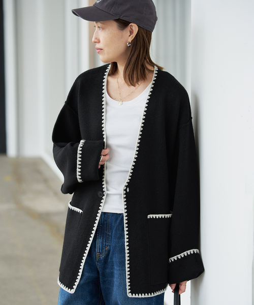 SLOBE IENA（スローブイエナ） コート アウター 「追加」ブランケット