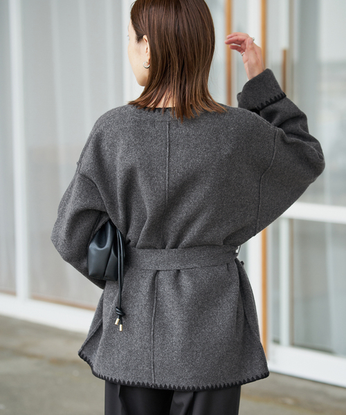 SLOBE IENA（スローブイエナ） コート アウター 「追加」ブランケット