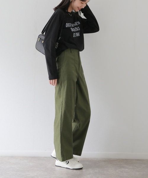 「JOURNAL STANDARD relume」 長袖カットソー FREE ホワイト レディース_画像8