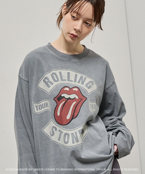 tシャツ 「Exclusive」 THE ROLLING STONES Vintage Graphic L/S Tee