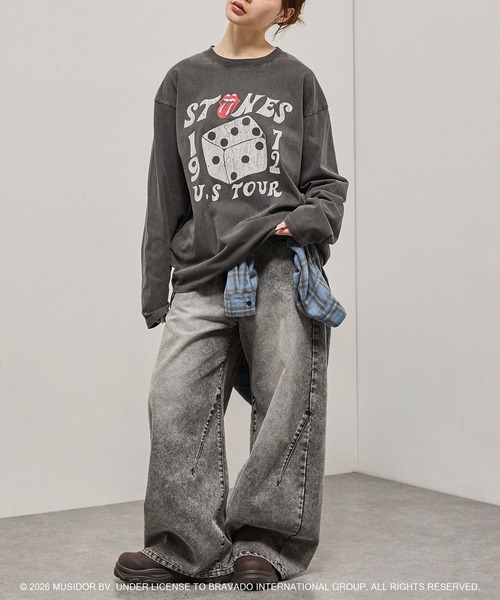 tシャツ 「Exclusive」 THE ROLLING STONES Vintage Graphic L/S Tee