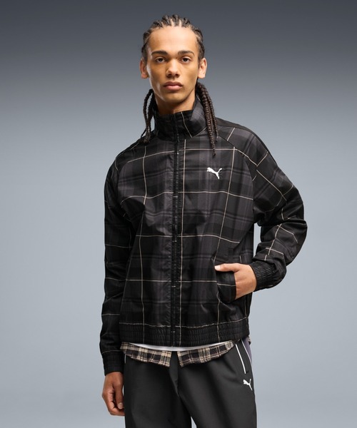PUMA（プーマ） ブルゾン アウター メンズ T7 リラックスド タータン 