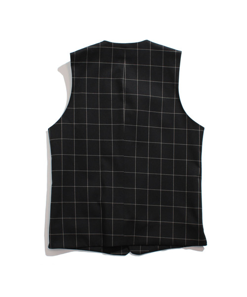 ROTAR（ローター） ベスト Windowpane Stretch Vest ウィンドウペン 