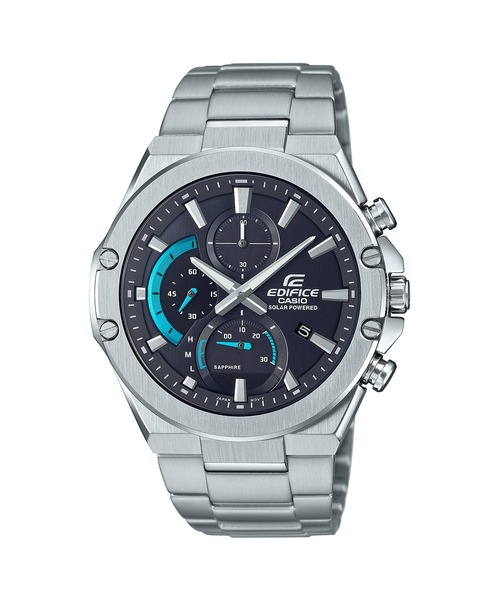 カシオ　EDIFICE　腕時計　EFS-S560Y　クロノグラフ　ソーラー充電 EDIFICE（SEIKO） 腕時計 Slim Line / ソーラー充電システム EFS
