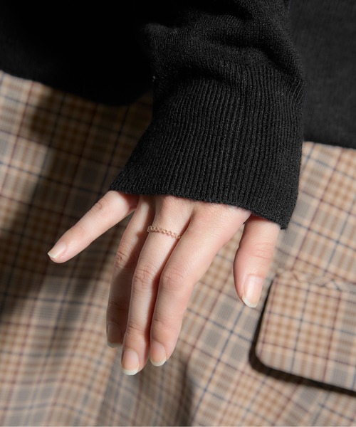 Jewel closet by L&Co. 指輪 リング K10 リング レディース : ZOZOTOWN