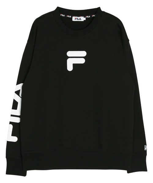 スウェット FILA/フィラ 袖プリントプルオーバースウェット トレーナー|ZOZOTOWN PayPayモール店|05
