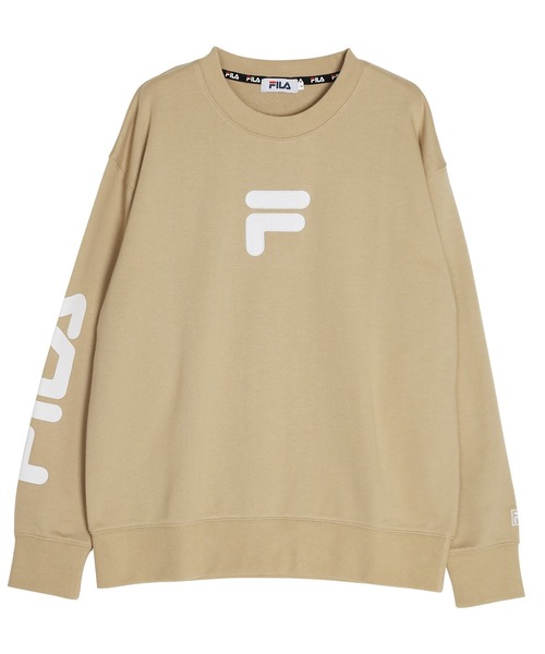 スウェット FILA/フィラ 袖プリントプルオーバースウェット トレーナー|ZOZOTOWN PayPayモール店|07