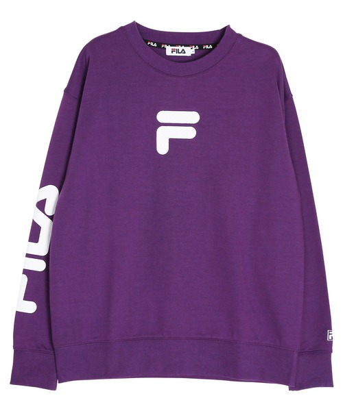 スウェット FILA/フィラ 袖プリントプルオーバースウェット トレーナー|ZOZOTOWN PayPayモール店|11