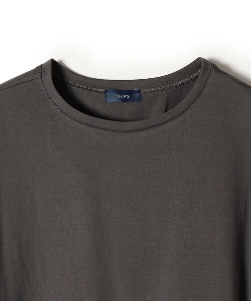 SHIPS（シップス） tシャツ 半袖 「WEB限定」バックタックデザインTEE