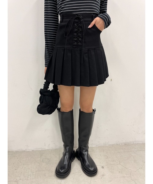 アンドマリー レースアップミニスカート WC スカート レースアップミニスカート : ZOZOTOWN Yahoo!店