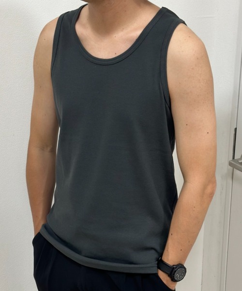 NAVY タンクトップ テレコタンクトップ メンズ レディース : ZOZOTOWN