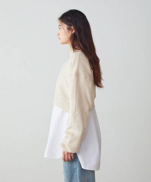 MIOSMOKEY tシャツ MIOSMOKEY/ミオズモーキー SHAGGY RIBBED