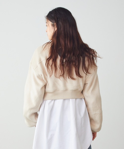 tシャツ MIOSMOKEY/ミオズモーキー SHAGGY RIBBED NECK SS ハイネックトップス レディース MIOSMOKEY tシャツ MIOSMOKEY/ミオズモーキー SHAGGY RIBBED