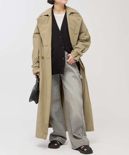 AP STUDIO Basic トレンチコート AP STUDIO コート トレンチコート New ベーシックトレンチコート