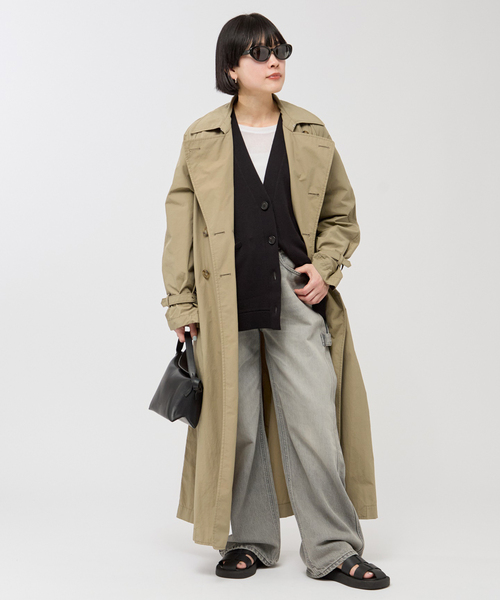 [美品]  APSTUDIO  トレンチコート AP STUDIO - 半額！ セール 新品 apstudio トレンチコート