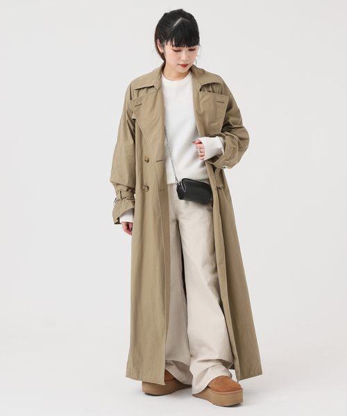 AP STUDIO トレンチコート AP STUDIO コート トレンチコート New ベーシックトレンチコート