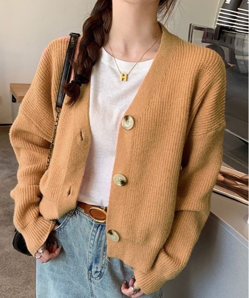 カーディガン Vネック モヘア ニット レディース : ZOZOTOWN Yahoo!店