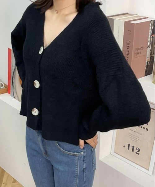 カーディガン Vネック モヘア ニット レディース : ZOZOTOWN Yahoo!店