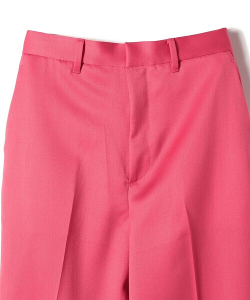 シップス（SHIPS）/SHIPS Primary Navy Label:〈手洗い可能〉サテン カラー パンツ SHIPS（シップス） パンツ SHIPS Primary Navy Label:「手洗い可能