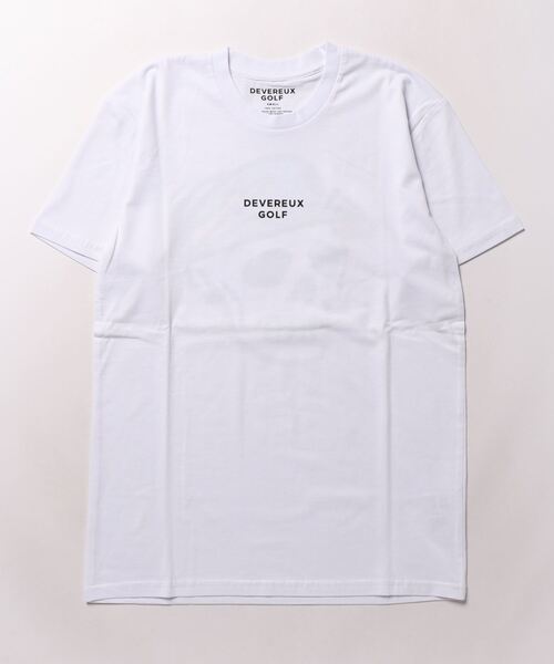 ゴルフ メンズ DEVEREUX トップス 半袖 カットソー シャツ（ホワイト） ゴルフ メンズ DEVEREUX トップス 半袖 カットソー シャツ